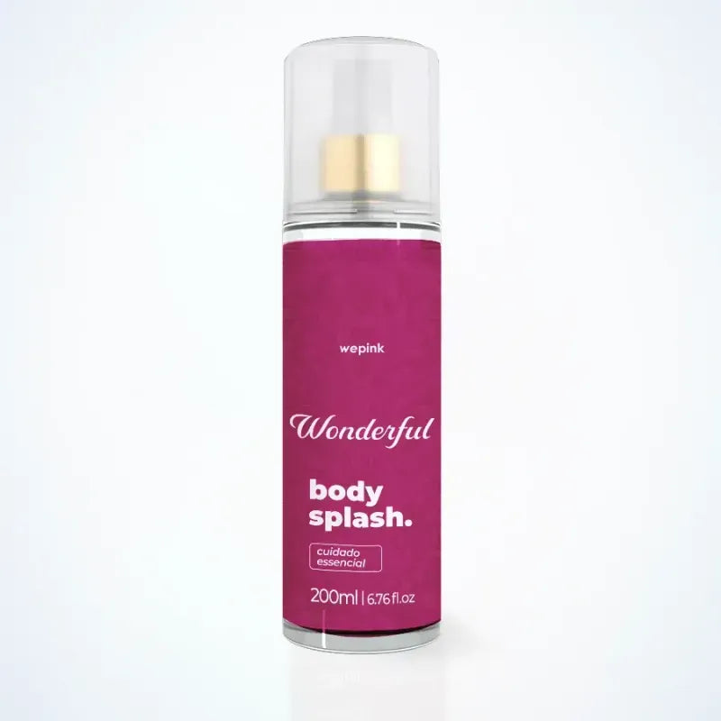 Body Splash Wonderful Desodorante Colônia 200ml - Wepink