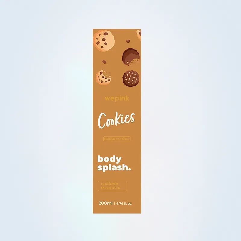 Body Splash Cookies Desodorante Colônia 200ml - Wepink