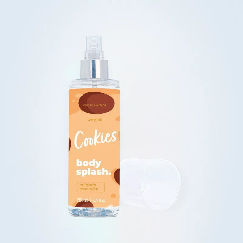 Body Splash Cookies Desodorante Colônia 200ml - Wepink