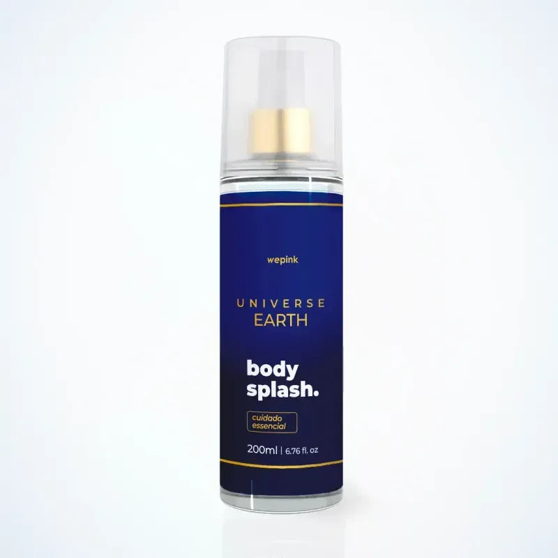 Body Splash Universe Earth Desodorante Colônia 200ml - Wepink