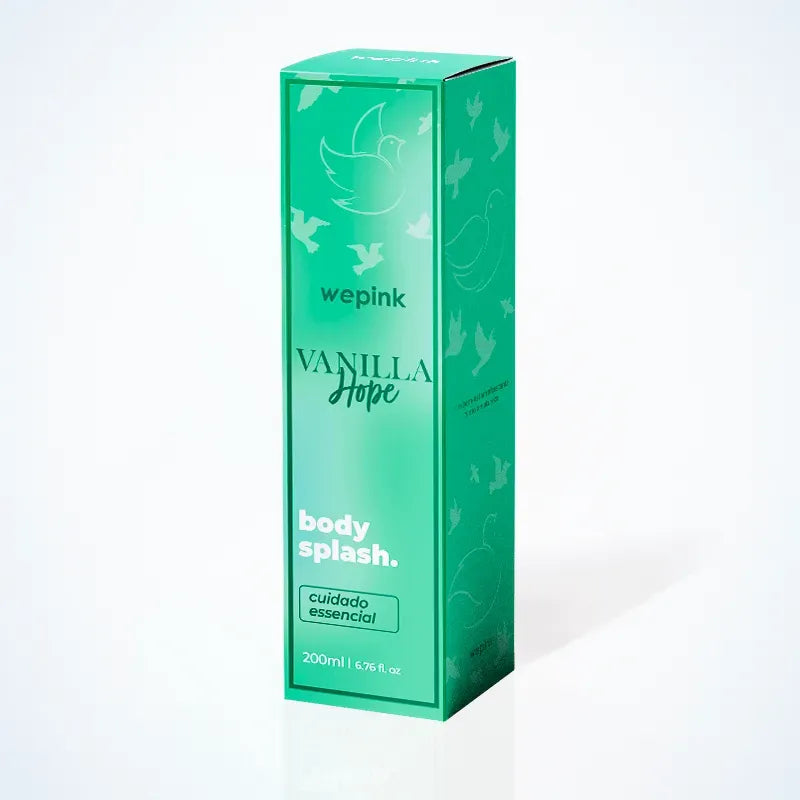 Body Splash Vanilla Hope Desodorante Colônia 200ml - Wepink