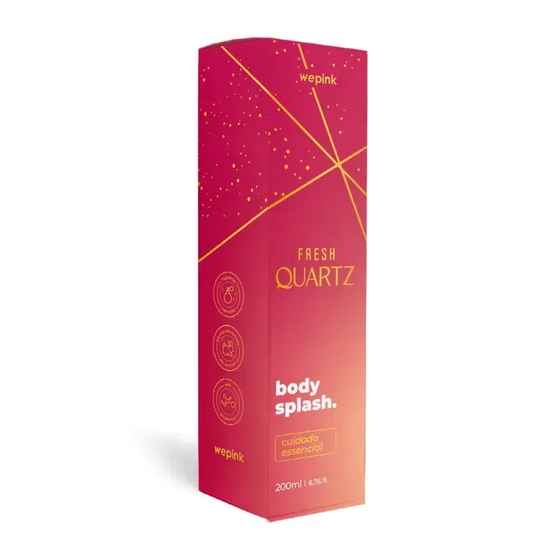 Body Splash Fresh Quartz Desodorante Colônia 200ml - Wepink