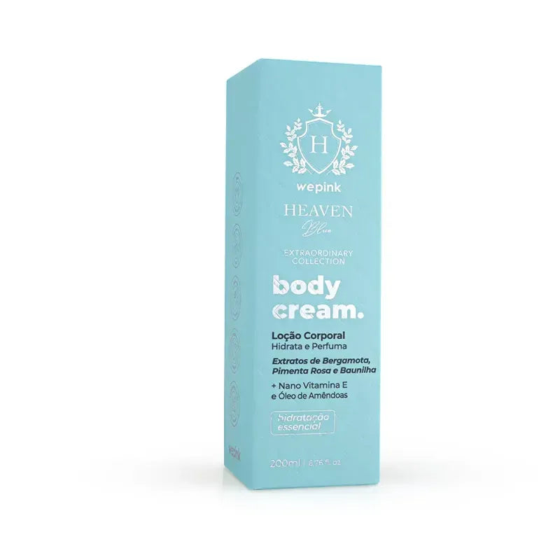 Body Cream Heaven Blue Desodorante Hidratante 200ml - Wepink