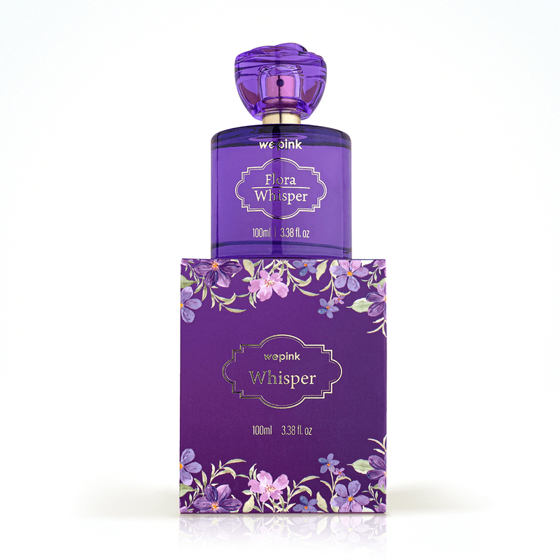 Flora Whisper Desodorante Colônia 100ml - Wepink