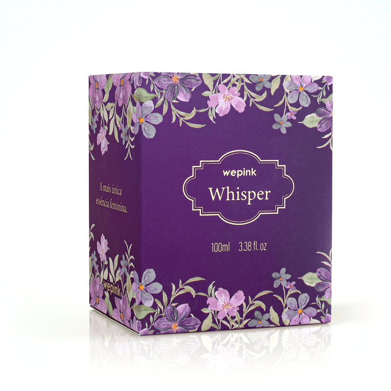 Flora Whisper Desodorante Colônia 100ml - Wepink