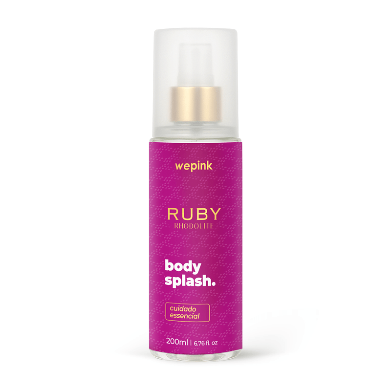Body Splash Ruby Rhodolite Desodorante Colônia 200ml - Wepink