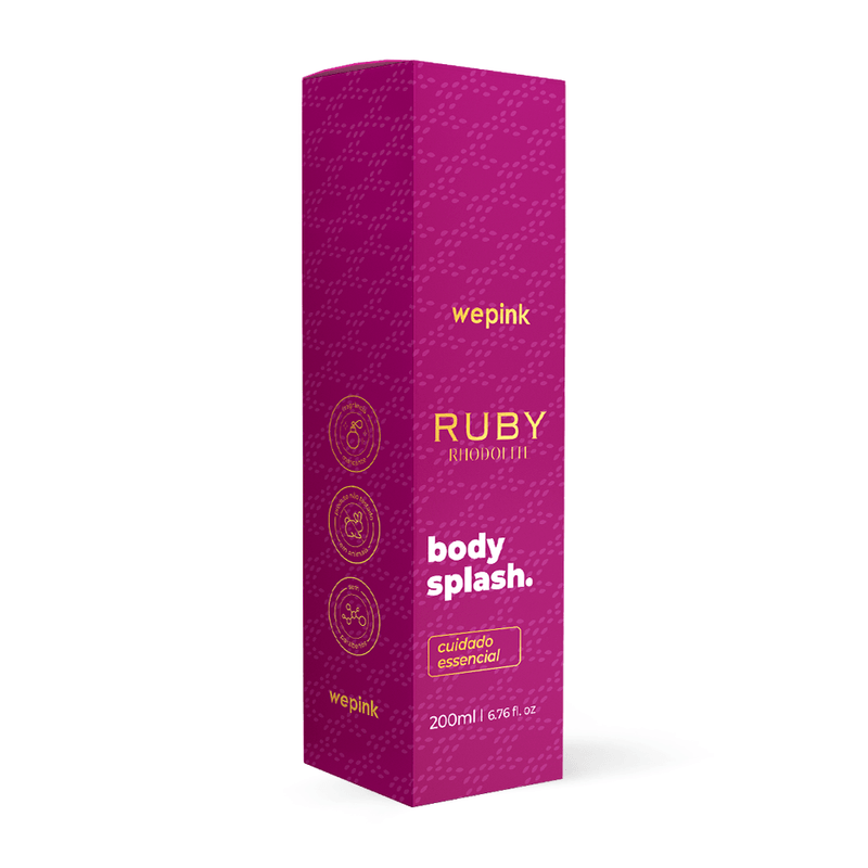 Body Splash Ruby Rhodolite Desodorante Colônia 200ml - Wepink