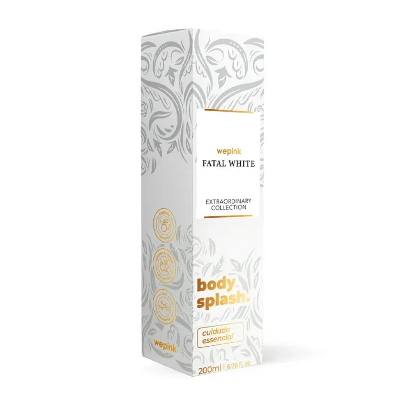 Body Splash Fatal White Desodorante Colônia 200ml - Wepink