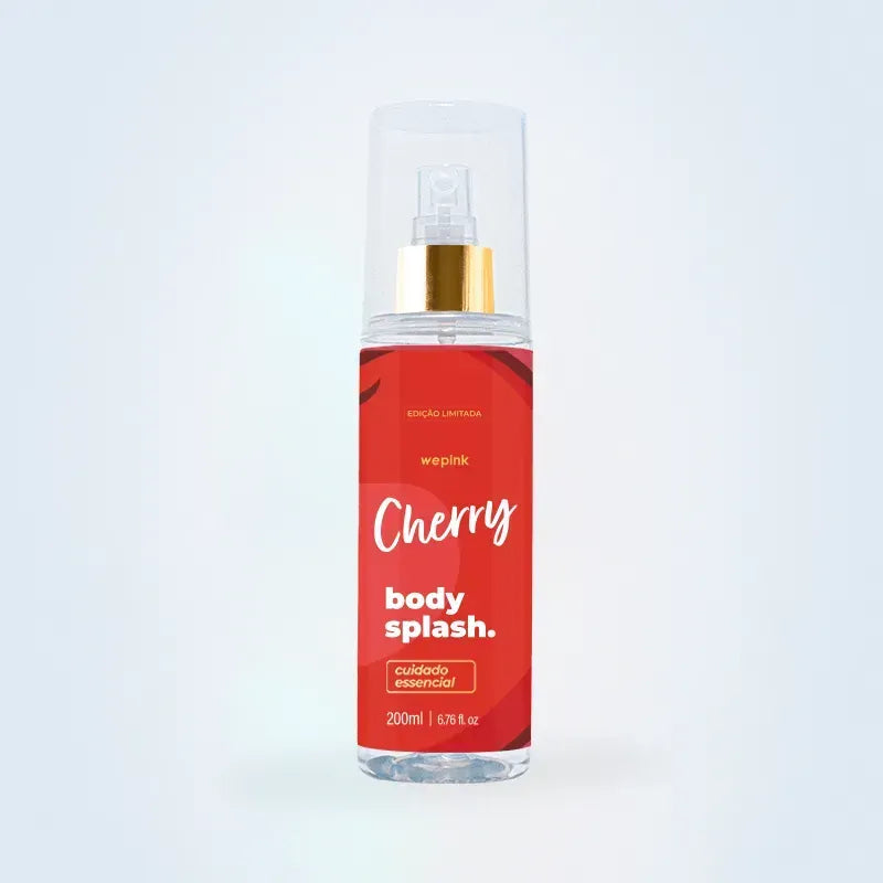 Body Splash Cherry Desodorante Colônia 200ml - Wepink
