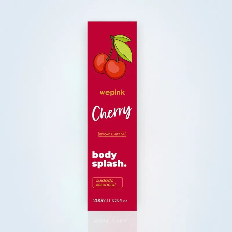 Body Splash Cherry Desodorante Colônia 200ml - Wepink