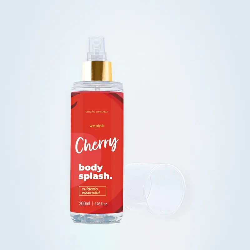Body Splash Cherry Desodorante Colônia 200ml - Wepink