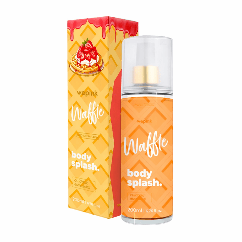 Body Splash Waffle Desodorante Colônia 200ml - Wepink