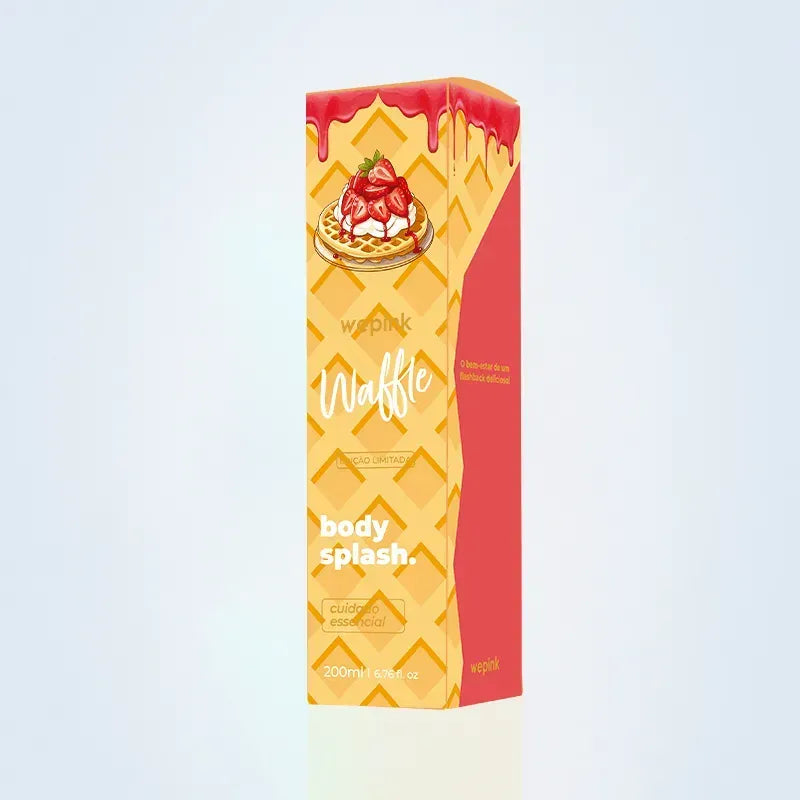 Body Splash Waffle Desodorante Colônia 200ml - Wepink