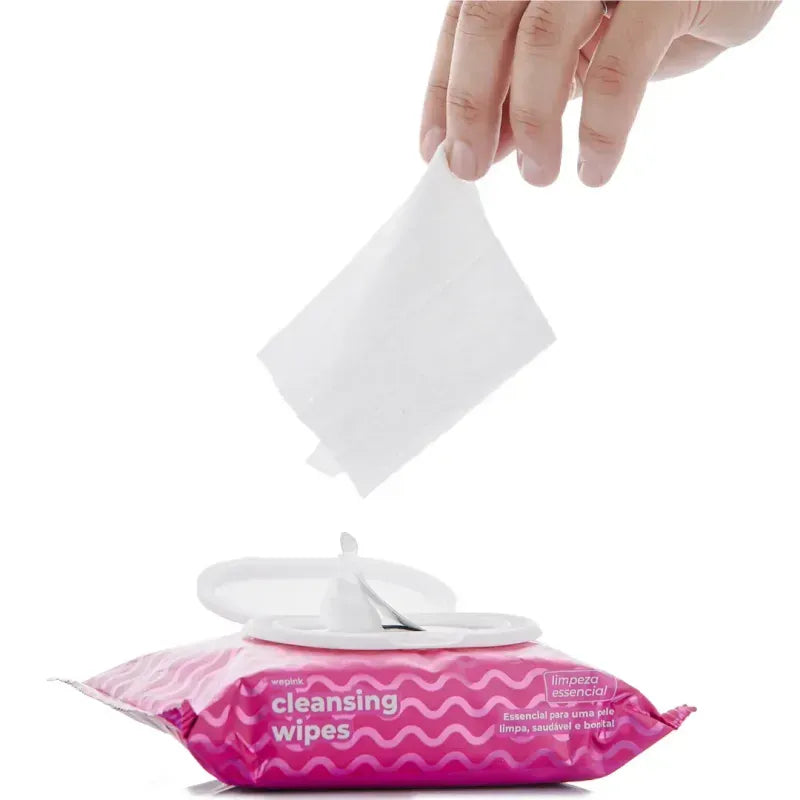 Cleansing Wipes Lenço Umedecido Demaquilante 25 un. - Wepink