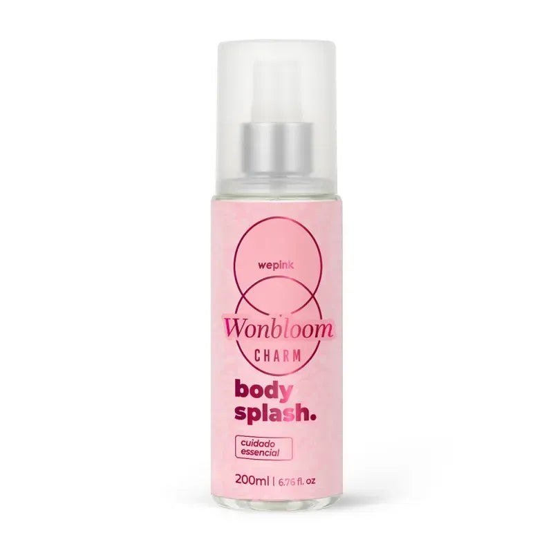 Body Splash Wonbloom Charm Desodorante Colônia 200ml - Wepink