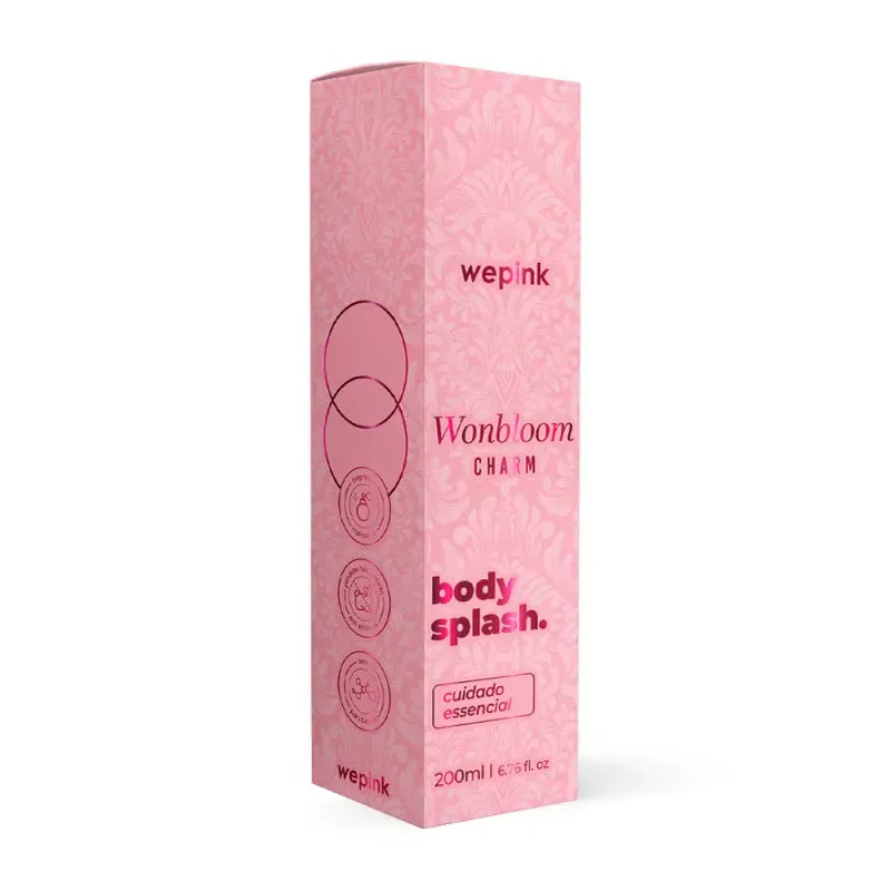 Body Splash Wonbloom Charm Desodorante Colônia 200ml - Wepink