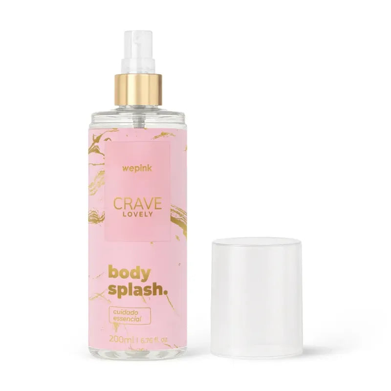 Body Splash Crave Lovely Desodorante Colônia 200ml - Wepink