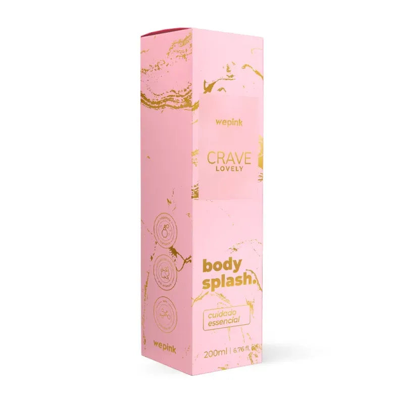 Body Splash Crave Lovely Desodorante Colônia 200ml - Wepink