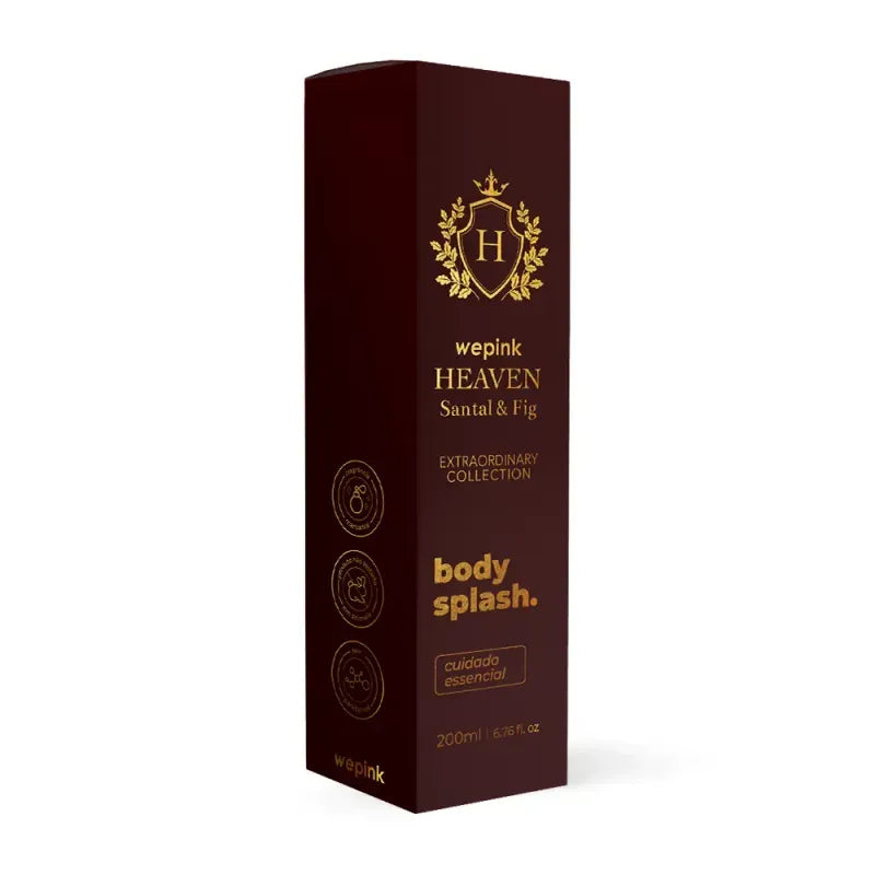 Body Splash Heaven Santal & Fig Desodorante Colônia 200ml - Wepink