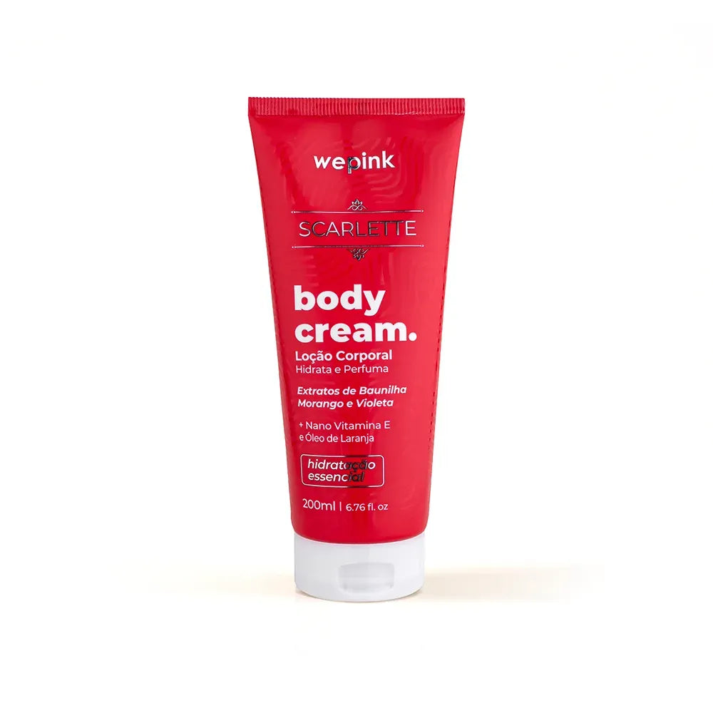Body Cream Scarlette Desodorante Hidratante 200ml - Wepink